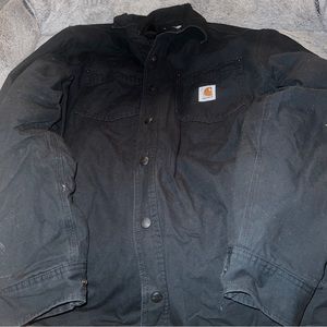 Vintage Carhartt snap coat 2015 black